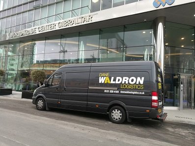 Dane Waldron van in Gibraltar